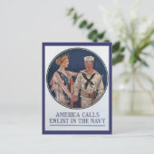 アメリカが第二次世界大戦のはがきを呼ぶ ポストカード (スタンド正面)