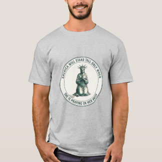 アメリカが誇り高く立つ リバティTシャツ Tシャツ