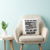 アメリカが銃を持ち直したばかりだと信じている クッション (椅子)