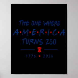 アメリカが250歳になる時 1776 2026 ポスター