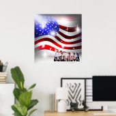 アメリカが9/11記念ポスター ポスター (ホームオフィス)