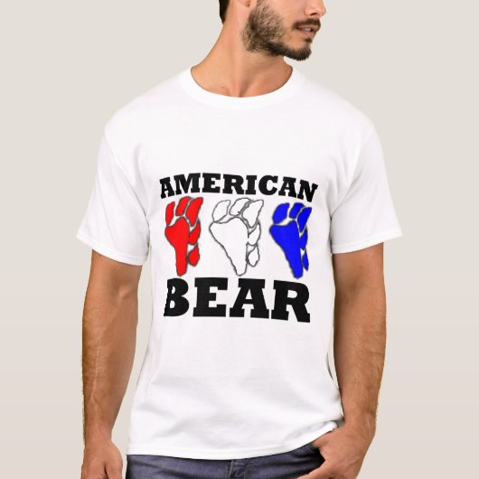 アメリカくま Tシャツ (正面)