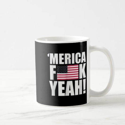 アメリカだね 7月4日 独立記念日 コーヒーマグカップ (右)