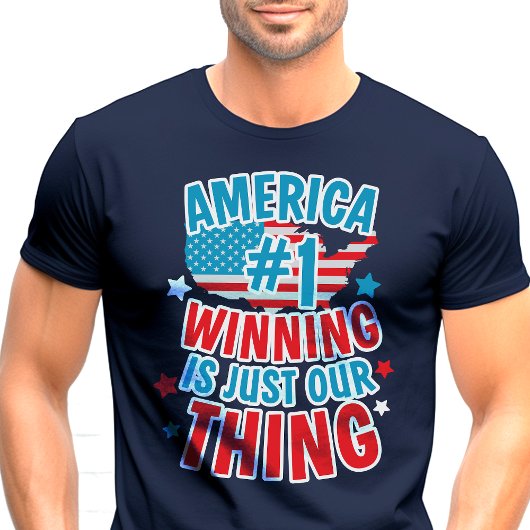 アメリカでナンバーワンの愛国心を誇るTシャツ Tシャツ