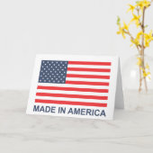 アメリカで作られる カード (黄色い花)