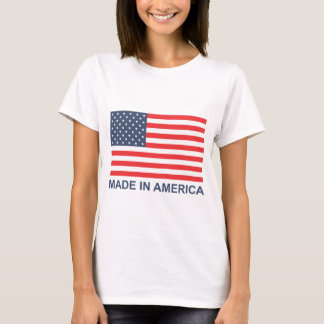 アメリカで作られる Tシャツ