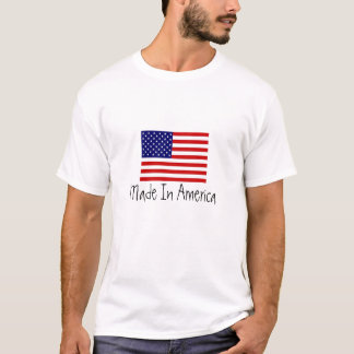 アメリカで作られる Tシャツ