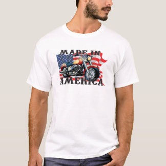 アメリカで作られる Tシャツ