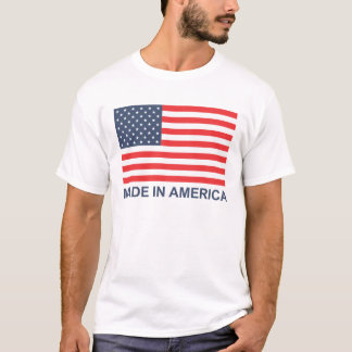 アメリカで作られる Tシャツ