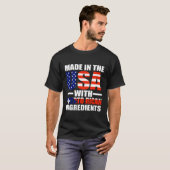 アメリカで作られプエルトリカフード付きスウェットシャツ Tシャツ (正面フル)
