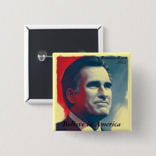 アメリカで信じて下さい 缶バッジ (正面&裏面)