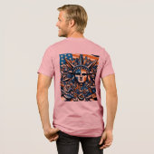 アメリカで大人気のTシャツスタイル トライブレンドTシャツ (フル背面)