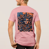 アメリカで大人気のTシャツスタイル トライブレンドTシャツ (裏面)
