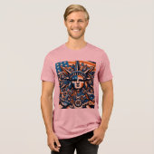 アメリカで大人気のTシャツスタイル トライブレンドTシャツ (正面全面)