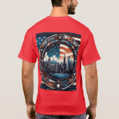 アメリカで大人気のTシャツスタイル Tシャツ (裏面)