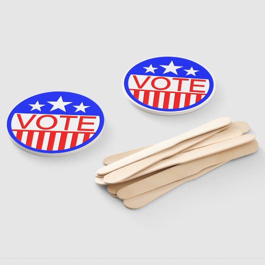 アメリカで投票 ハンドファン (組立なし)