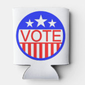 アメリカで投票 缶クーラー (裏面)