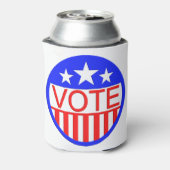 アメリカで投票 缶クーラー (缶裏面)