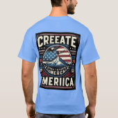 アメリカで最もホットなTシャツのスタイル Tシャツ (裏面)