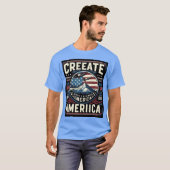 アメリカで最もホットなTシャツのスタイル Tシャツ (正面フル)