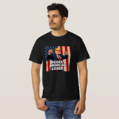 アメリカで最も負けた男トランプ Tシャツ (正面フル)