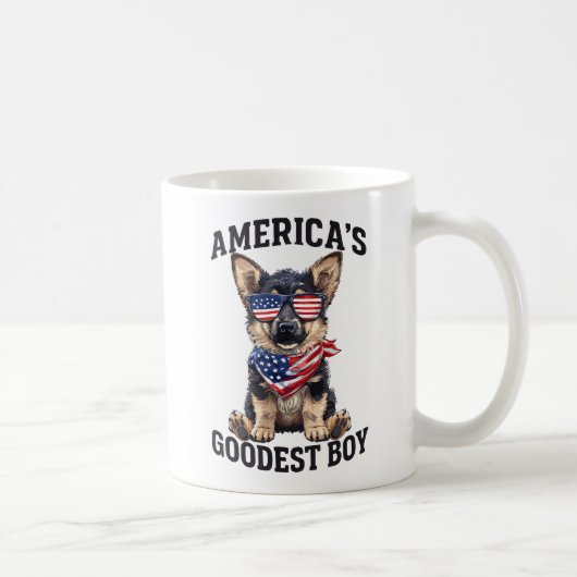 アメリカで最高のシェパード コーヒーマグカップ (右)