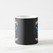 アメリカで最高の男の子犬 コーヒーマグカップ (中央)