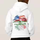アメリカで育ちイタリアのルーツを持つ (裏面)