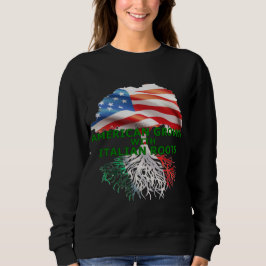 アメリカで育ちイタリアのルーツを持つ スウェットシャツ