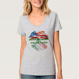 アメリカで育ちイタリアのルーツを持つ Tシャツ