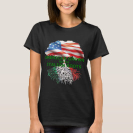 アメリカで育ちイタリアのルーツを持つ Tシャツ