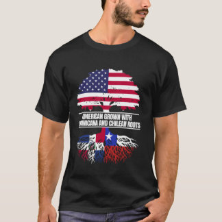 アメリカで育まれたドミニカ共和国とチリの伝統 Tシャツ