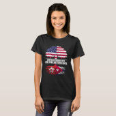 アメリカで育まれたフラグヘリテージ 香港キューバン Tシャツ (正面フル)