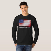 アメリカで退屈してる Tシャツ (正面フル)