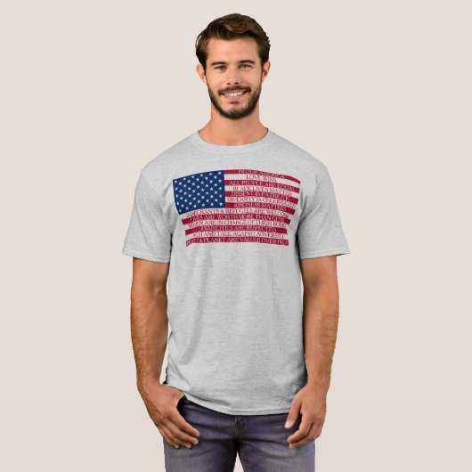 アメリカで Tシャツ (正面フル)