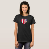 アメリカとオーストリアの永遠の友情 Tシャツ (正面フル)