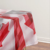 アメリカとカナダの国旗 テーブルクロス (インサイチュ)