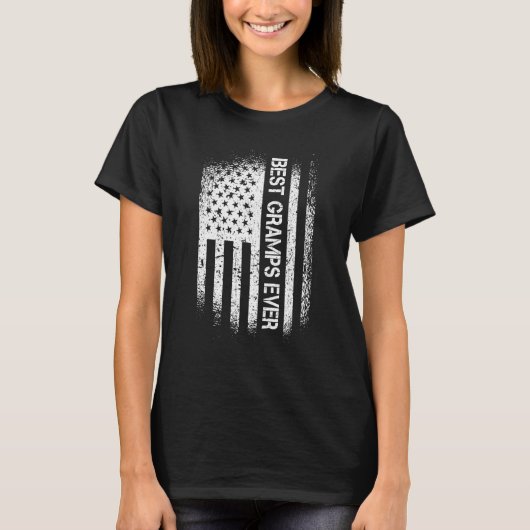 アメリカとメンスの父の日のグランプス最高の・エバー Tシャツ (正面)