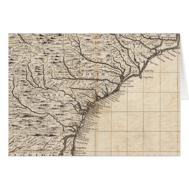 アメリカにおけるイギリス帝国の地図10 (正面横)