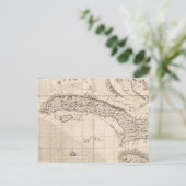 アメリカにおけるイギリス帝国の地図14 ポストカード (スタンド正面)