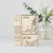 アメリカにおけるイギリス帝国の地図20 ポストカード (スタンド正面)