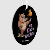 アメリカには王はいない我々は人民の政治おもしろい家だ オーナメント (正面)