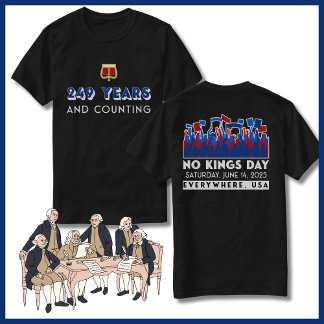 アメリカには王様はいない 抗議デー 2025 Tシャツ