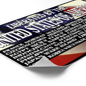 「アメリカによって解放された」 ポスター (角)