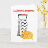 アメリカにバースデー・カードに再度火格子を付けさせます カード (黄色い花)