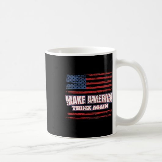 アメリカに再び思考を コーヒーマグカップ (右)