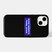 アメリカに再び思考を iPhoneケース (裏面横)