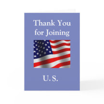 「アメリカに参加してくれてありがとう」