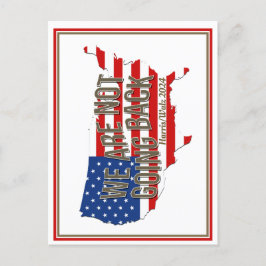 アメリカに戻らない ポストカード