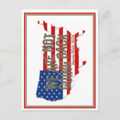 アメリカに戻らない ポストカード (正面)